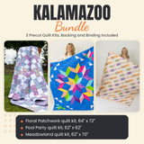 Kalamazoo Bundle - Floral Patchwork, Pool Party and Meadowland quilts - photo 1 of 19 - The Fabric Hut