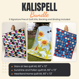 Kalispell Bundle - Stars at Sea, Sunshine and Pollen and Heartland Home quilts - photo 1 of 18 - The Fabric Hut