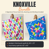 Knoxville Bundle - Modern Patchwork and Pool Party quilts - photo 1 of 13 - The Fabric Hut