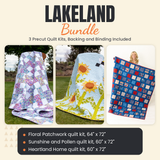 Lakeland Bundle - Floral Patchwork, Sunshine and Pollen and Heartland Home quilts - photo 1 of 18 - The Fabric Hut