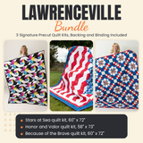 Lawrenceville Bundle - Stars at Sea, Honor and Valor and Because of the Brave quilts - photo 1 of 19 - The Fabric Hut