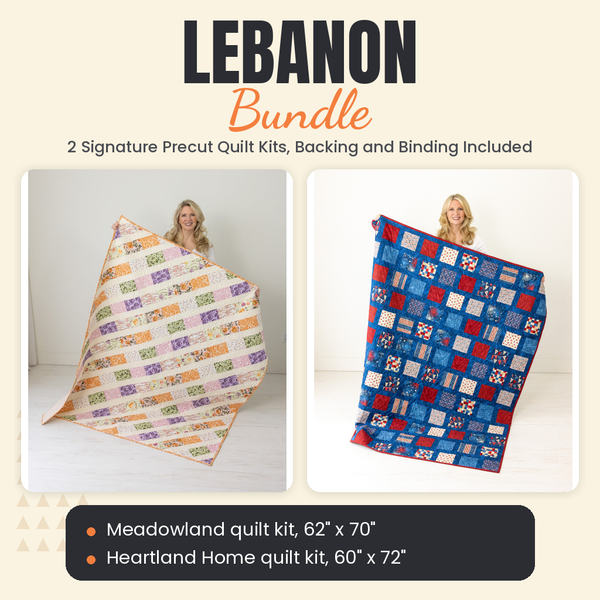 Lebanon Bundle - Meadowland and Heartland Home quilts - photo 1 of 12 - The Fabric Hut