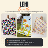 Lehi Bundle - Stars at Sea, Sunshine and Pollen and Meadowland quilts - photo 1 of 19 - The Fabric Hut