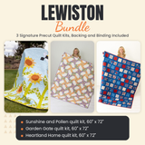 Lewiston Bundle - Sunshine and Pollen, Garden Gate and Heartland Home quilts - photo 1 of 18 - The Fabric Hut