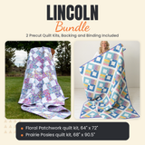 Lincoln Bundle - Floral Patchwork and Prairie Posies quilts - photo 1 of 13 - The Fabric Hut