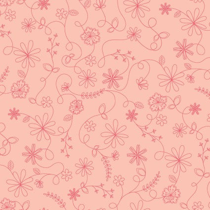 Vintage Flora Strip Roll 2.5" x 44"  (40pc)