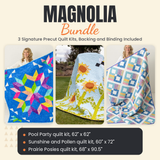 Magnolia Bundle - Pool Party, Sunshine and Pollen and Prairie Posies quilts - photo 1 of 19 - The Fabric Hut