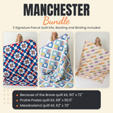 Manchester Bundle - Because of the Brave, Prairie Posies and Meadowland quilts - photo 1 of 19 - The Fabric Hut