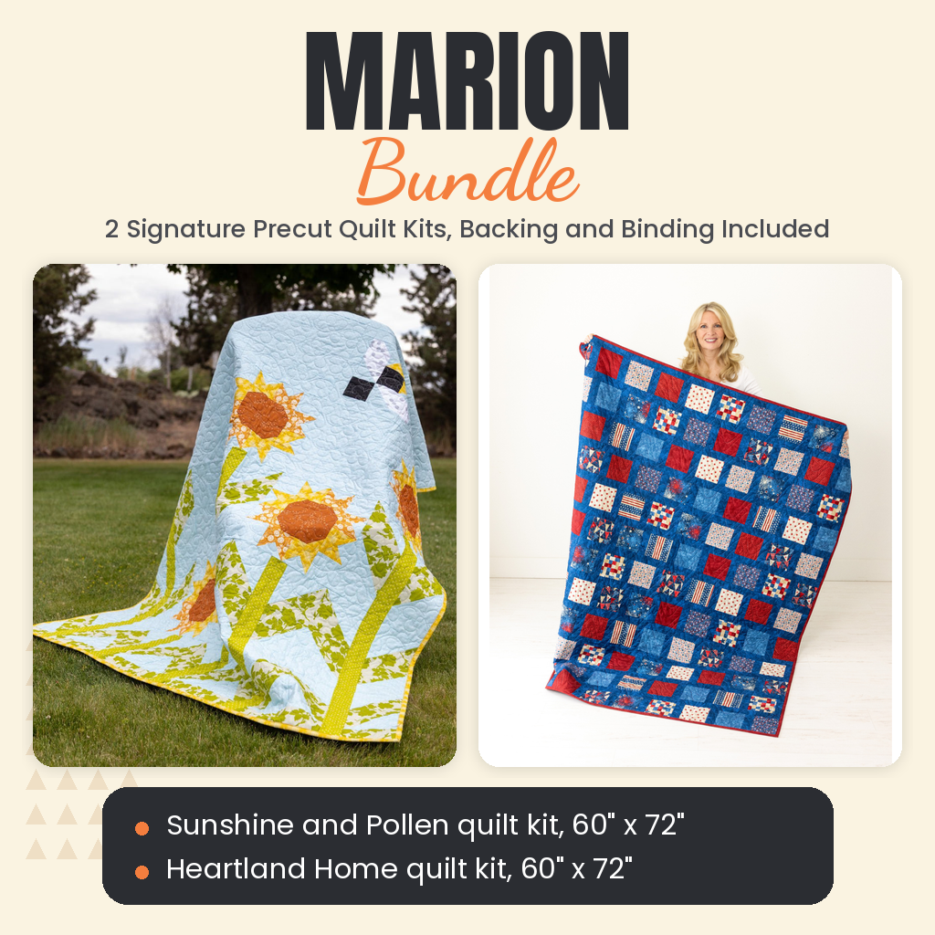 Marion Bundle - Sunshine and Pollen and Heartland Home quilts - photo 1 of 12 - The Fabric Hut
