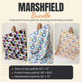 Marshfield Bundle - Stars at Sea, Prairie Posies and Meadowland quilts - photo 1 of 19 - The Fabric Hut