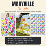 Maryville Bundle - Modern Patchwork, Sunshine and Pollen and First Bloom quilts - photo 1 of 19 - The Fabric Hut