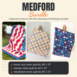 Medford Bundle - Honor and Valor, Garden Gate and Heartland Home quilts - photo 1 of 18 - The Fabric Hut