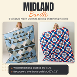 Midland Bundle - Wild Reflections and Because of the Brave quilts - photo 1 of 13 - The Fabric Hut