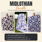 Midlothian Bundle - Stars at Sea, Floral Patchwork and Because of the Brave quilts - photo 1 of 19 - The Fabric Hut