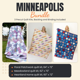 Minneapolis Bundle - Floral Patchwork, Meadowland and Heartland Home quilts - photo 1 of 18 - The Fabric Hut
