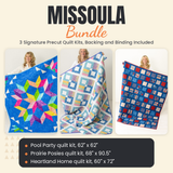 Missoula Bundle - Pool Party, Prairie Posies and Heartland Home quilts - photo 1 of 18 - The Fabric Hut