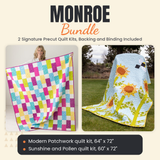 Monroe Bundle - Modern Patchwork and Sunshine and Pollen quilts - photo 1 of 13 - The Fabric Hut