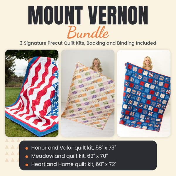 Mount Vernon Bundle - Honor and Valor, Meadowland and Heartland Home quilts - photo 1 of 18 - The Fabric Hut