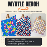 Myrtle Beach Bundle - Pool Party, Because of the Brave and Garden Gate quilts - photo 1 of 19 - The Fabric Hut