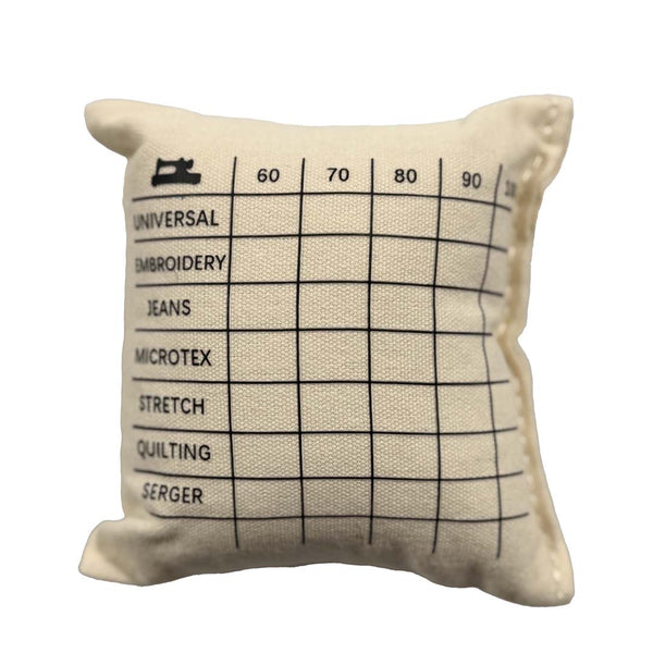 Needle Sorting Pincushion - Organize Machine Needles by Type and Size - The Fabric Hut