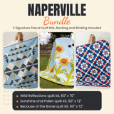Naperville Bundle - Wild Reflections, Sunshine and Pollen and Because of the Brave quilts - photo 1 of 19 - The Fabric Hut