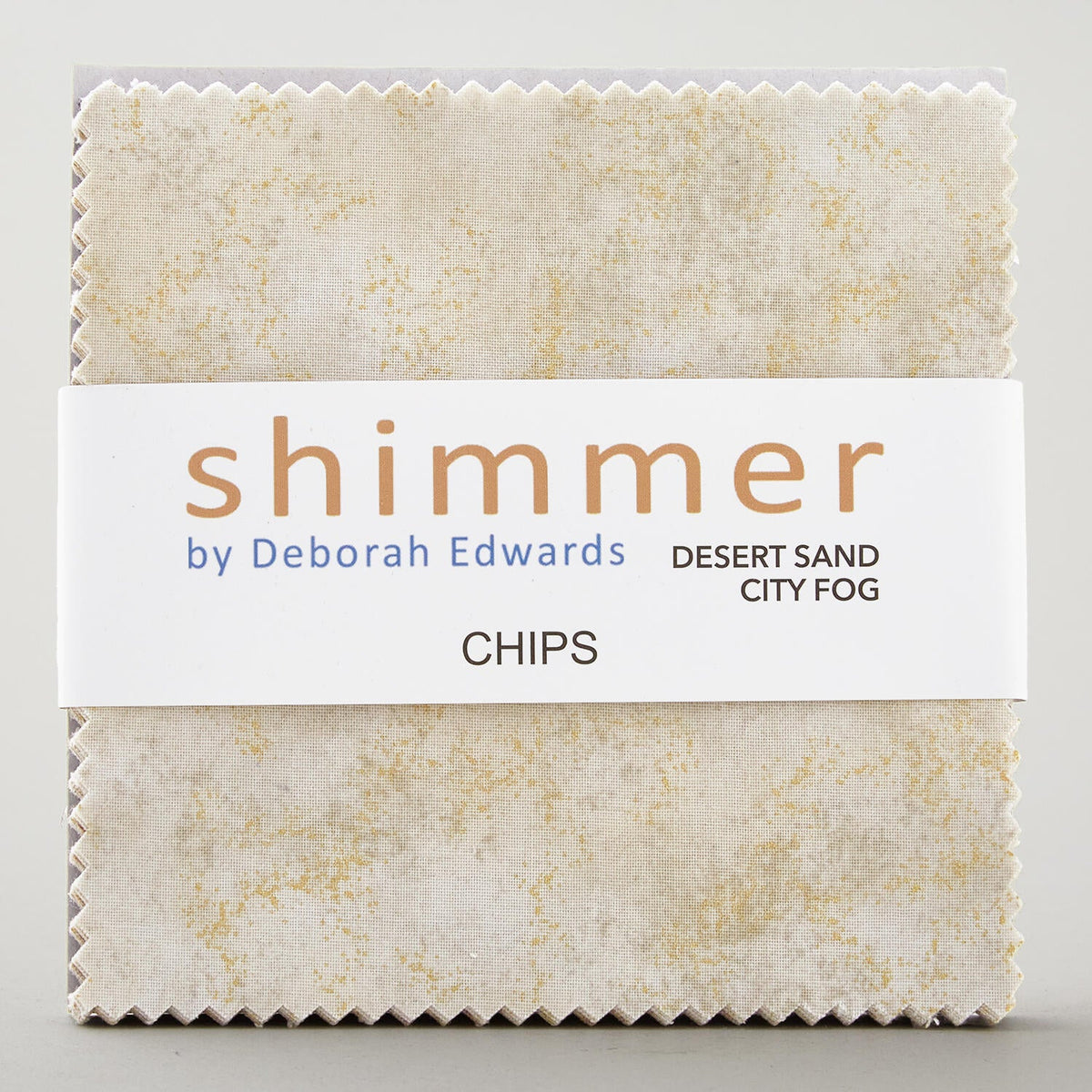 Charm Pack 42pcs - 5" Square Precuts - Desert Sand & City Fog - Shimmer Metallic by Northcott - photo 3 of 4 - The Fabric Hut