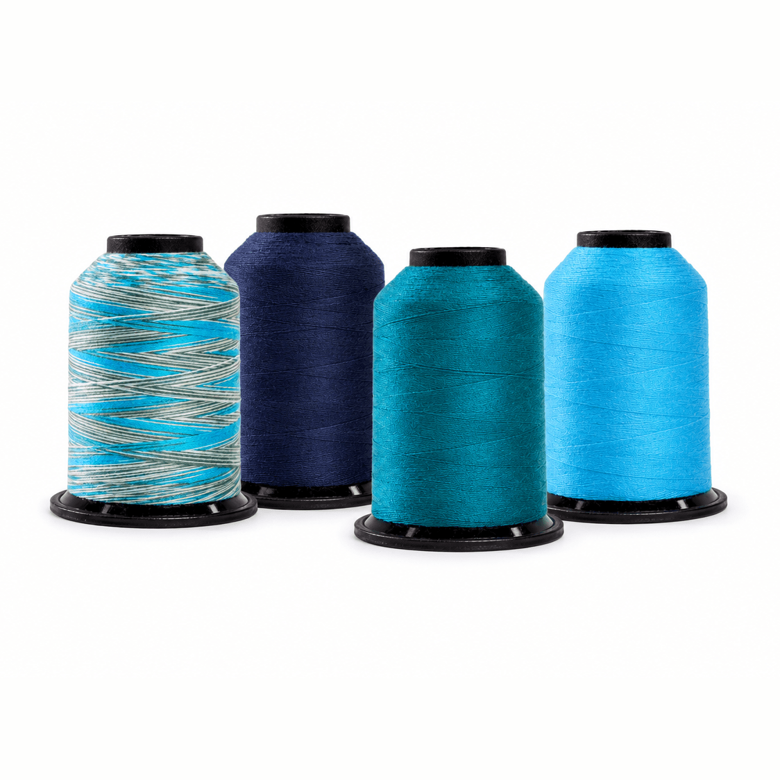 Finesse Classic Quilting Thread Bundle - Ocean - 4 x 1100 Yards - photo 1 of 2 - The Fabric Hut