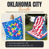 Oklahoma City Bundle - Pool Party and Honor and Valor quilts - photo 1 of 13 - The Fabric Hut
