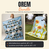 Orem Bundle - Wild Reflections and Sunshine and Pollen quilts - photo 1 of 13 - The Fabric Hut