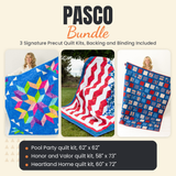 Pasco Bundle - Pool Party, Honor and Valor and Heartland Home quilts - photo 1 of 18 - The Fabric Hut