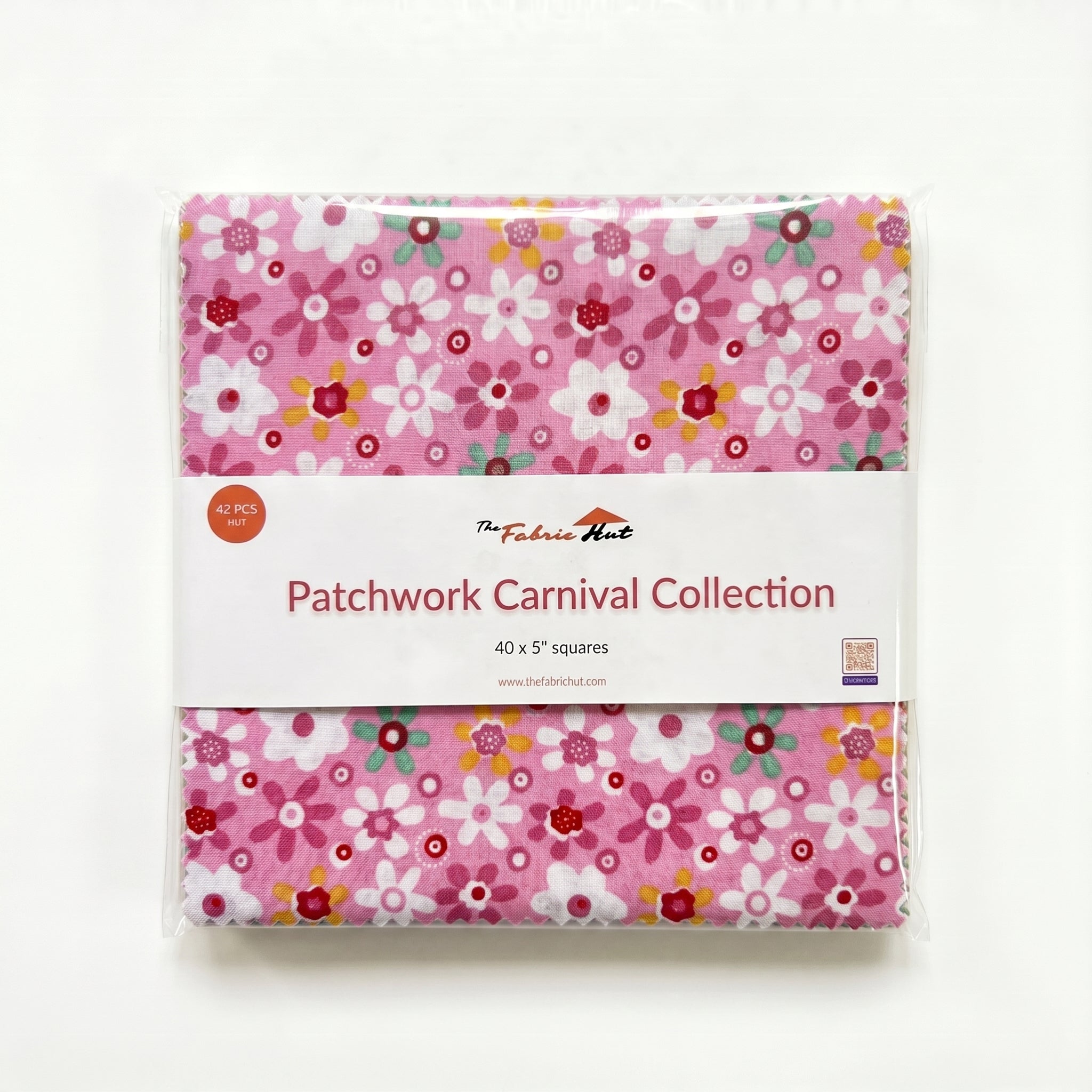 Charm-pack - 5" Square Precuts - Patchwork Carnival Collection - The Fabric Hut