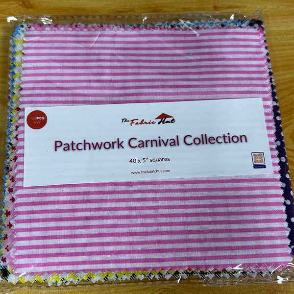Patchwork Carnival Collection 5 inch charm pack