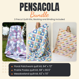 Pensacola Bundle - Floral Patchwork, Prairie Posies and Meadowland quilts - photo 1 of 19 - The Fabric Hut