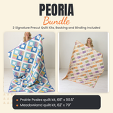 Peoria Bundle - Prairie Posies and Meadowland quilts - photo 1 of 13 - The Fabric Hut