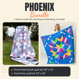 Phoenix Bundle - Floral Patchwork and Pool Party quilts - photo 1 of 13 - The Fabric Hut