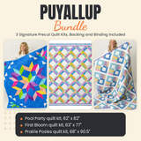Puyallup Bundle - Pool Party, First Bloom and Prairie Posies quilts - photo 1 of 19 - The Fabric Hut