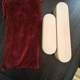 Quilter's Clapper Set 6 inch and 9 inch with velvet pouch