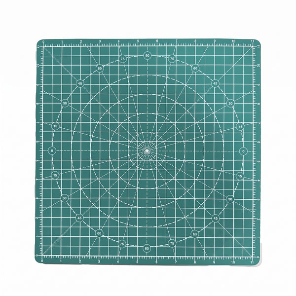 Rotating Self-Healing Cutting Mat - 12 x 12 in with 360 Degree Spin - photo 1 of 2 - The Fabric Hut