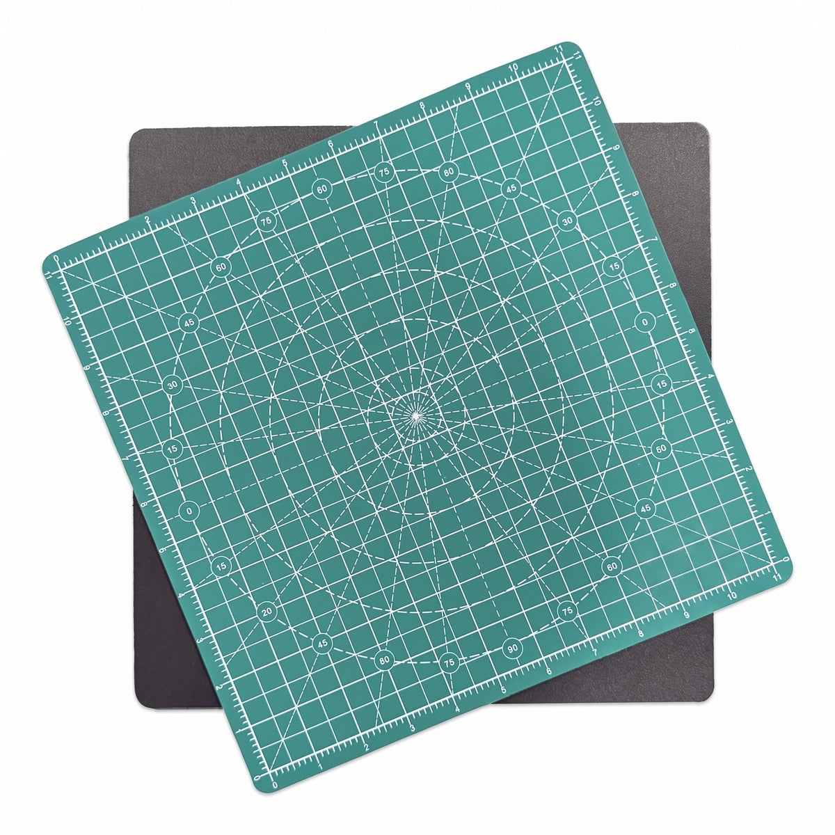 Rotating Self-Healing Cutting Mat - 12 x 12 in with 360 Degree Spin - photo 2 of 2 - The Fabric Hut