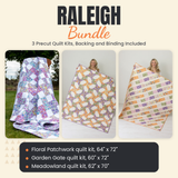 Raleigh Bundle - Floral Patchwork, Garden Gate and Meadowland quilts - photo 1 of 19 - The Fabric Hut