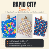 Rapid City Bundle - Pool Party, Garden Gate and Heartland Home quilts - photo 1 of 18 - The Fabric Hut