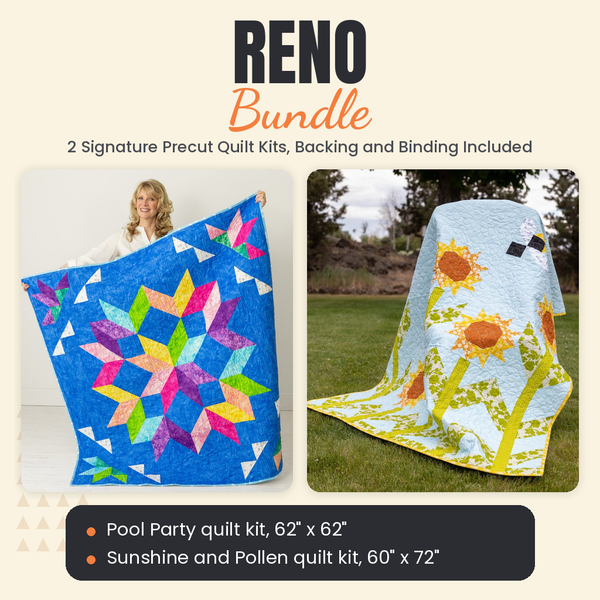 Reno Bundle - Pool Party and Sunshine and Pollen quilts - photo 1 of 13 - The Fabric Hut
