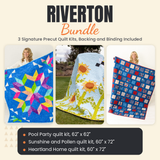 Riverton Bundle - Pool Party, Sunshine and Pollen and Heartland Home quilts - photo 1 of 18 - The Fabric Hut