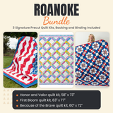 Roanoke Bundle - Honor and Valor, First Bloom and Because of the Brave quilts - photo 1 of 19 - The Fabric Hut