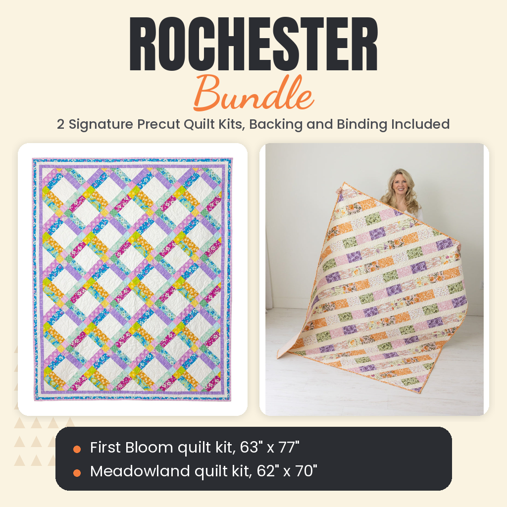 Rochester Bundle - First Bloom and Meadowland quilts - photo 1 of 13 - The Fabric Hut