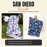 San Diego Bundle - Floral Patchwork and Heartland Home quilts - photo 1 of 12 - The Fabric Hut