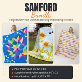 Sanford Bundle - Pool Party, Sunshine and Pollen and Meadowland quilts - photo 1 of 19 - The Fabric Hut