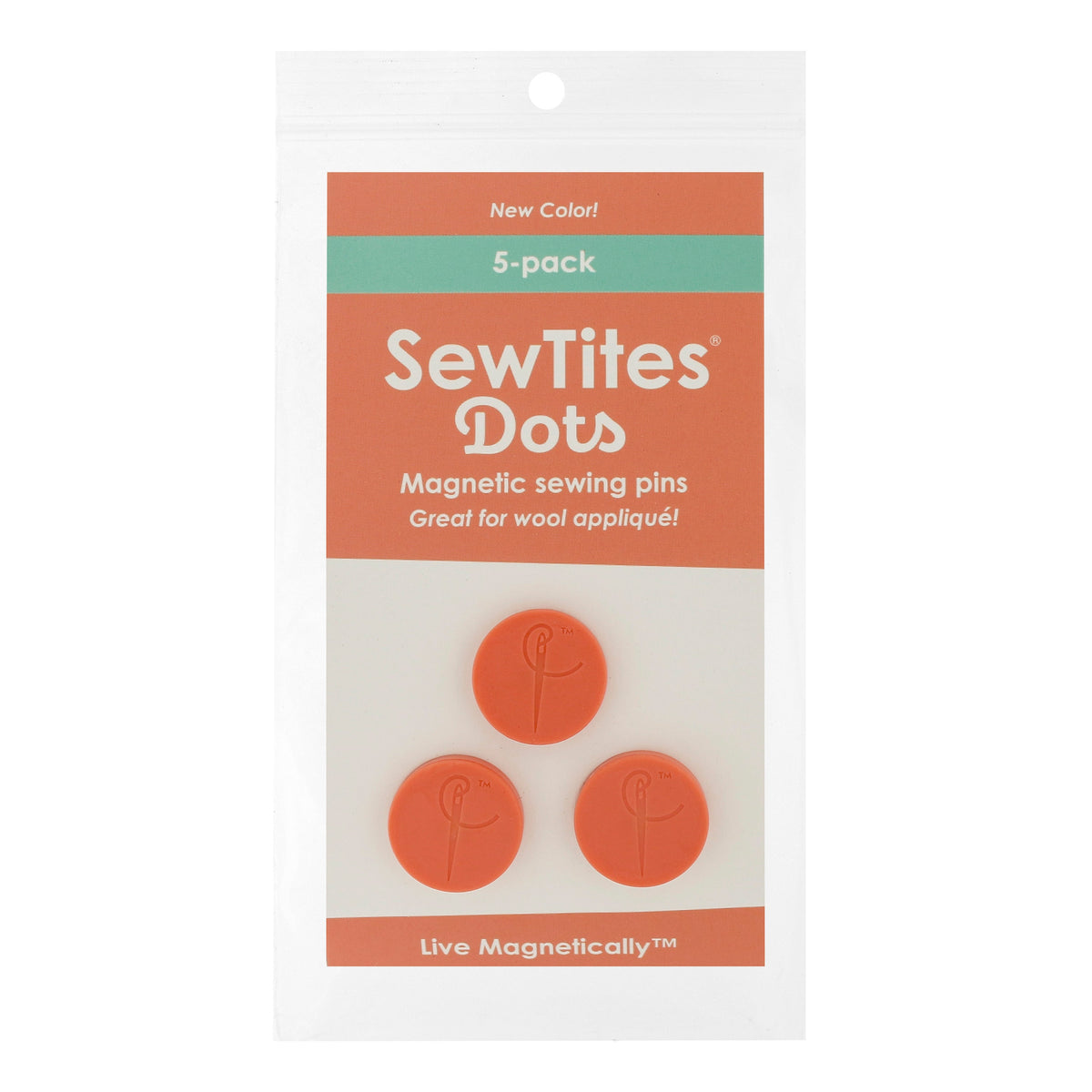 SewTites Dots - Magnetic Sewing Pins (Pack of 5)