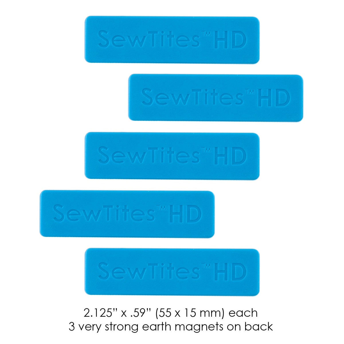 SewTites HDs - Magnetic Sewing Pins for Thick Material (Pack of 5)