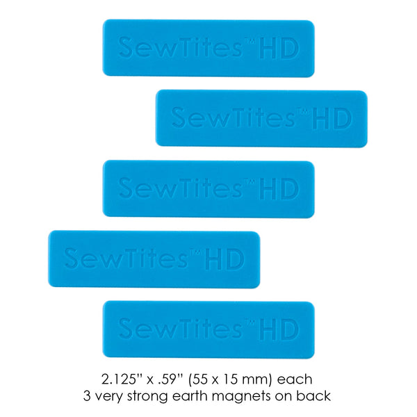 SewTites HDs - Magnetic Sewing Pins for Thick Material (Pack of 5)